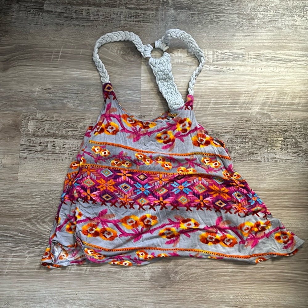 H.I.P Boho Multicolored Tank Top